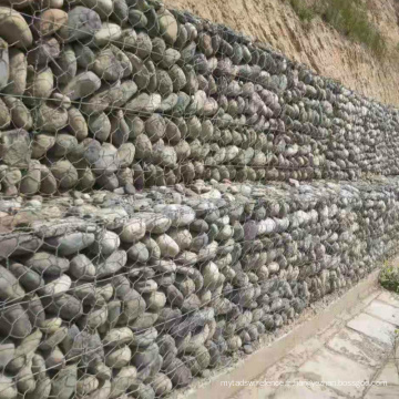 Mesh de fil Gabion galvanisé